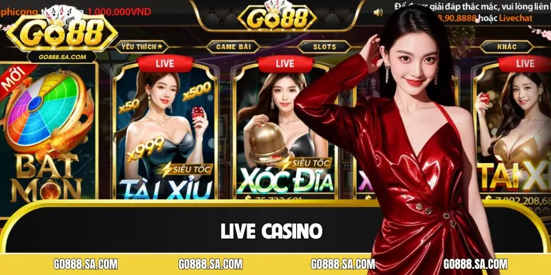 Casino với Dealer chuyên nghiệp và công bằng tuyệt đối