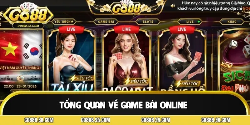 Khái quát nhanh về game bài online